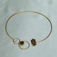 Golden Orbit Neckcuff 18K Gold Plated