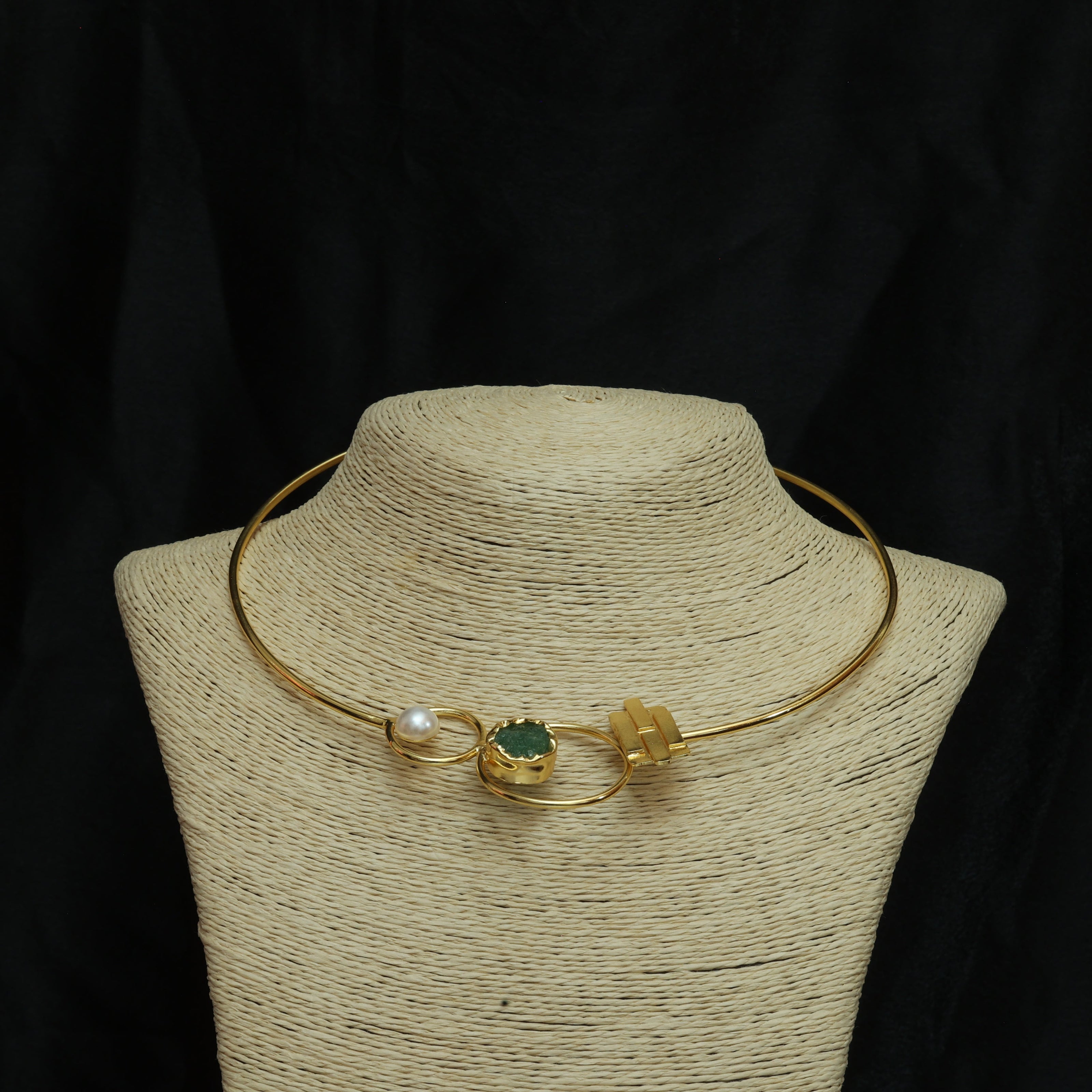 Golden Orbit Neckcuff 18K Gold Plated