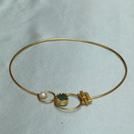 Golden Orbit Neckcuff 18K Gold Plated