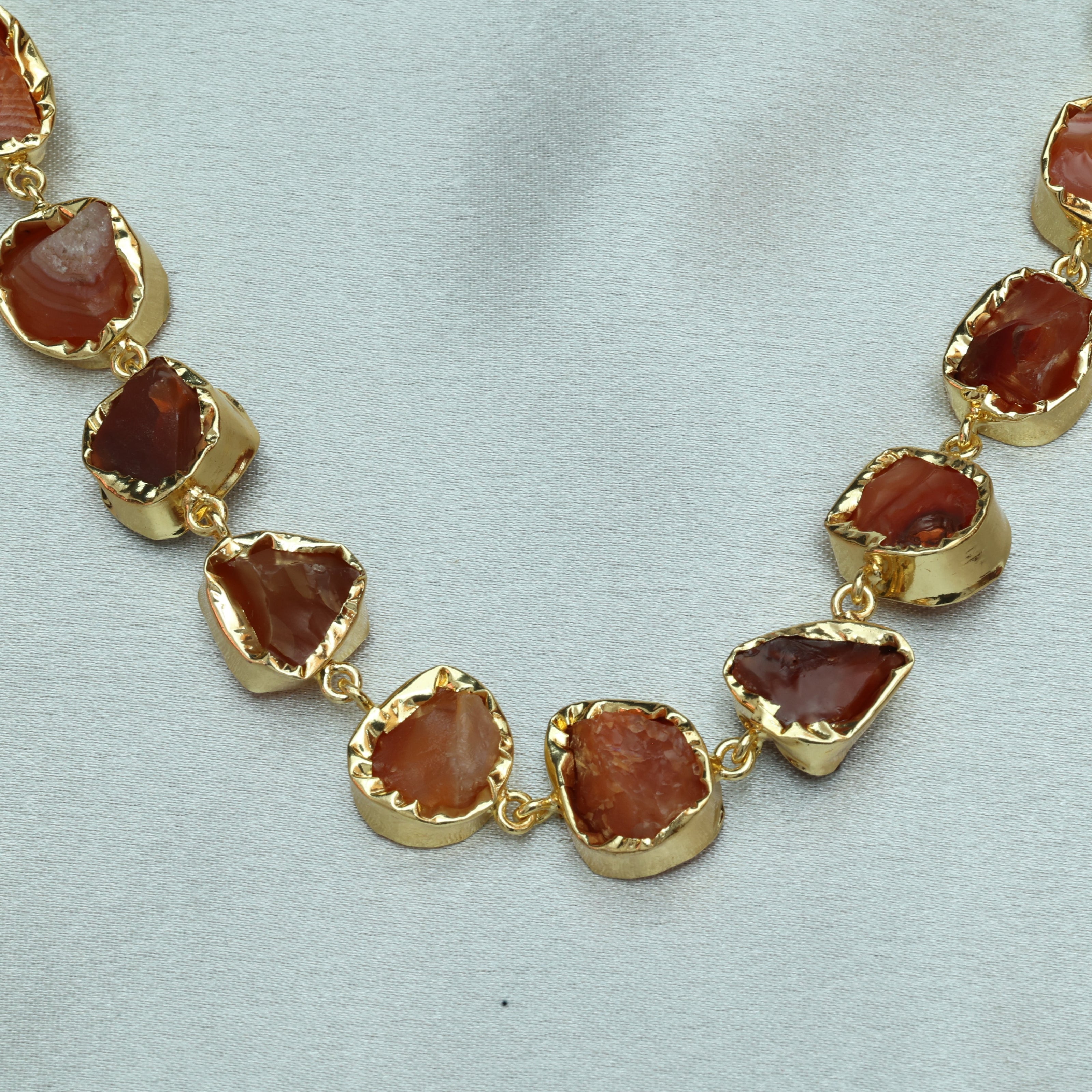 Natural Stone Embedded Chain