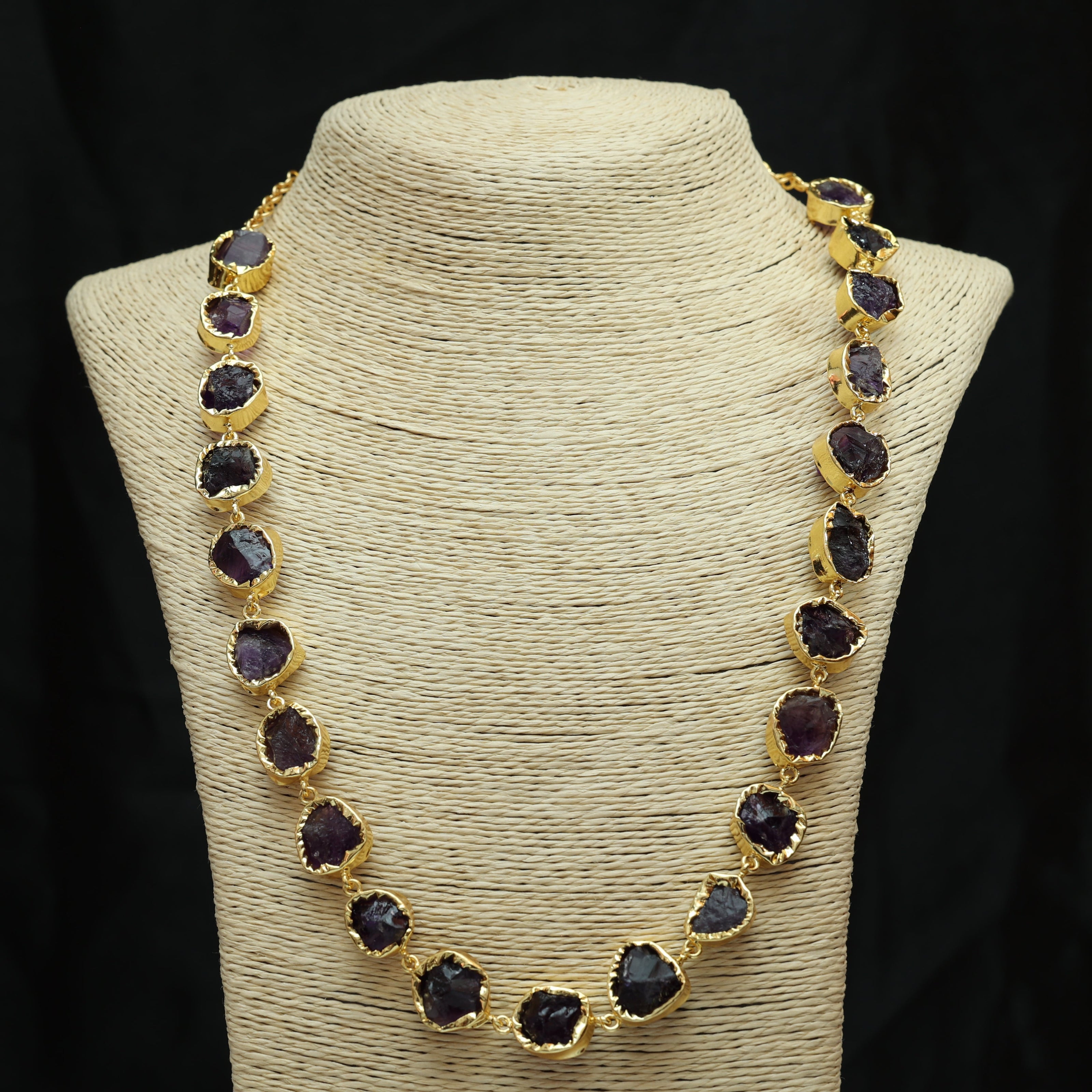 Natural Stone Embedded Chain